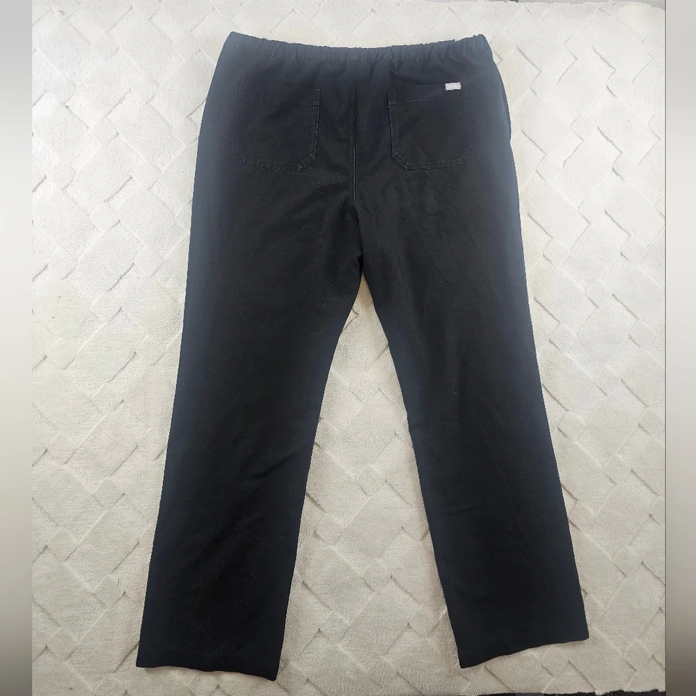 Figs Pisco Basic Scrub Pants Mens Extra Large Black Medical Nurse Wear